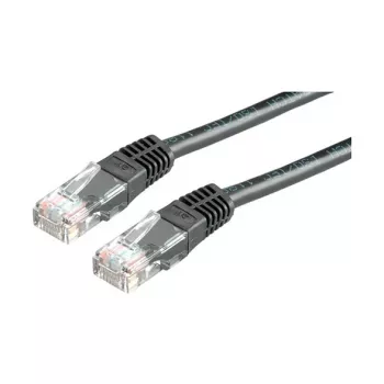 VALUE Cat.6 Class E UTP Patch Cable RJ45 Male to RJ45 Male, Melns, 2 m