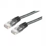 VALUE Cat.6 Class E UTP Patch Cable RJ45 Male to RJ45 Male, Melns, 2 m