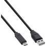 InLine® USB 2.0 kabelis, USB-C uz A spraudni, melns, 2m, 80 gabalu komplekts