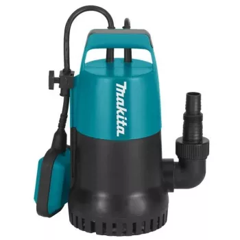 Makita PF0300 Iegremdējamais ūdens sūknis 300W, 8400 L/h, 5m spiediens, pludiņslēdzis, 10m kabelis