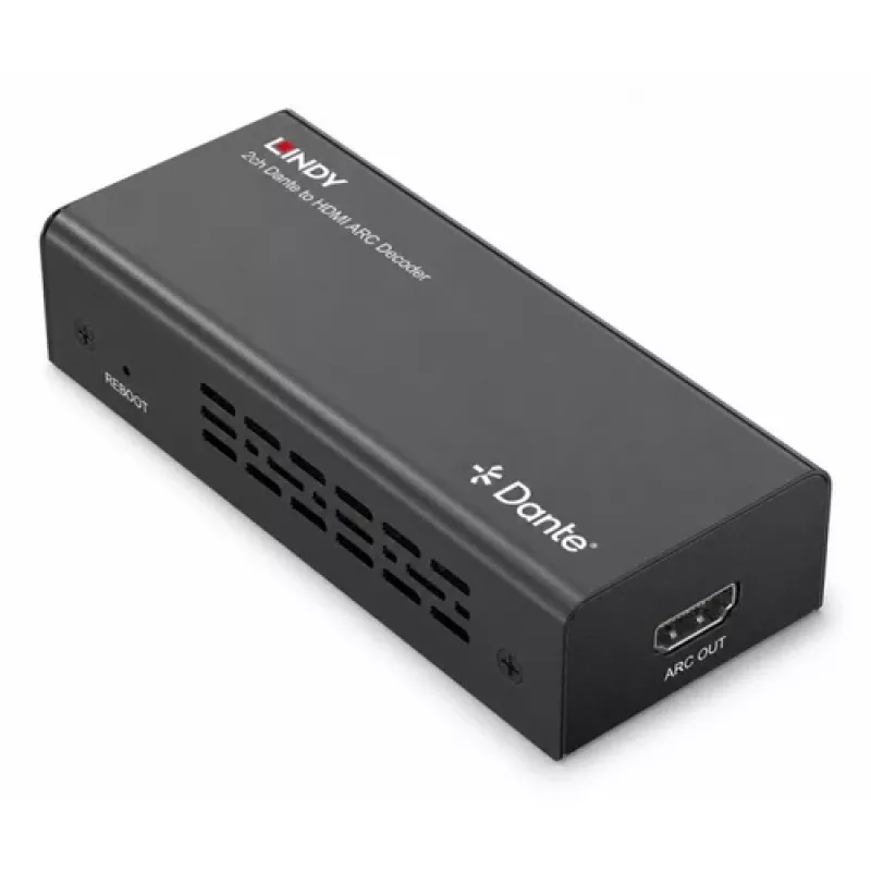 Lindy 2ch Dante uz HDMI ARC dekoderis