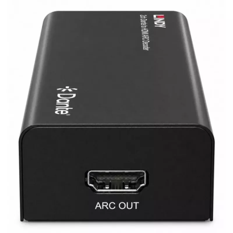 Lindy 2ch Dante uz HDMI ARC dekoderis