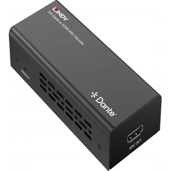 Lindy 2ch Dante uz HDMI ARC dekoderis