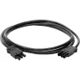 Kopp savienojuma kabelis saderīgs ar GST spraudņu sistēmu, M/M, 1,5 mm², 3 m, melns