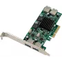 InLine® USB 3.2 Gen.1 PCIe interfeisa karte, 4 porti, iekšējā/ārējā