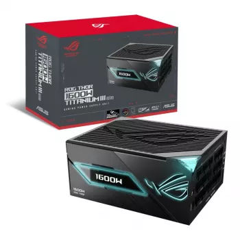 ASUS ROG THOR Titanium III 1600W pilnībā modulārs ATX barošanas bloks