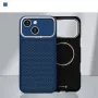 Evelatus Apple iPhone 15 Carbon Premium Edition MagSafe maciņš Midnight Blue