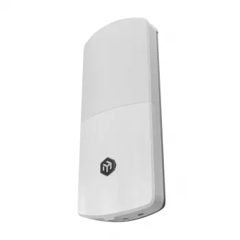 MikroTik FTC21-UPS Fiber-to-Copper pārveidotājs ar iebūvētu UPS, 1x Gigabit Ethernet, 1x SFP, pasīvais PoE, akumulatora rezerves barošana, sienas montāža