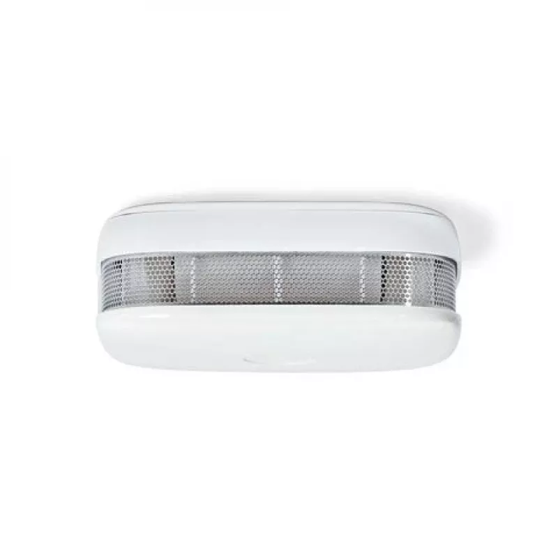 Nedis SmartLife Wi-Fi dūmu detektors WIFIDS21WT3 - 3 iepakojums, fotoelektriskais, 85 dB sirēna, viedie brīdinājumi, EN 14604 sertificēts, balts