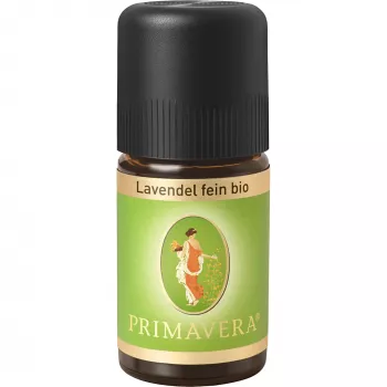 PRIMAVERA Organiskā lavandas smalkā ēteriskā eļļa aromāta maisījums 5 ml