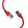 EFB Elektronik K2793.0,50 RJ45 krusteniskais savienojuma kabelis Cat.5e SF/UTP, Hirose TM11, Draka UC300, 0,5 m, sarkans
