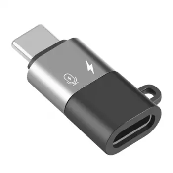 Puluz 8 kontaktu USB-C OTG adapteris (melns)