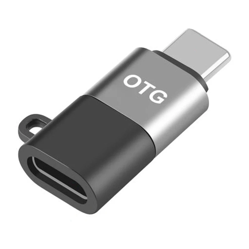Puluz 8 kontaktu USB-C OTG adapteris (melns)