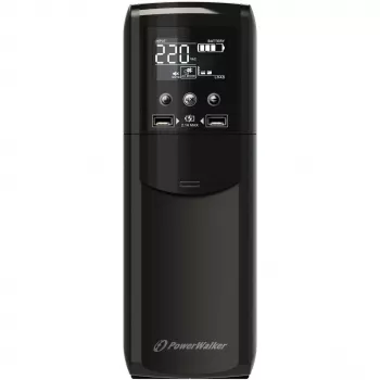 PowerWalker VI 800 CSW Line-Interactive UPS - 800VA/480W, 2 Schuko kontaktligzdas, AVR, USB