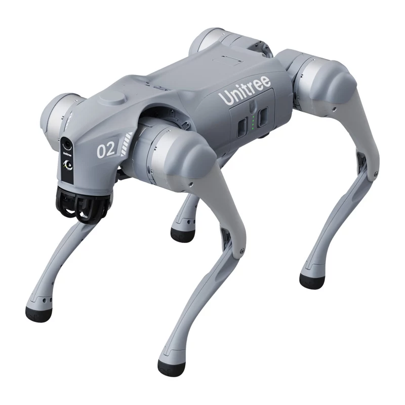 Unitree Go2 Pro četrkājainais robots suns ar 4D LiDAR, 4K AI kameru, 48 TOPS AI, 12 DoF, IP67, 8000 mAh akumulatoru, Wi-Fi 6, Bluetooth 5.2, 3.5 m/s, 5 kg kravnesību