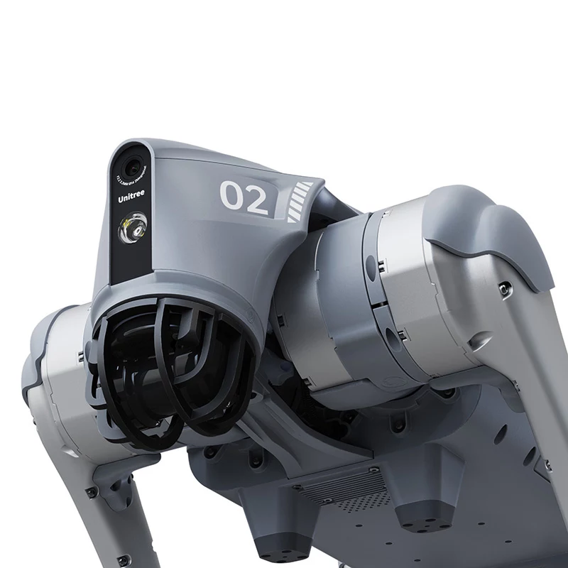 Unitree Go2 Pro četrkājainais robots suns ar 4D LiDAR, 4K AI kameru, 48 TOPS AI, 12 DoF, IP67, 8000 mAh akumulatoru, Wi-Fi 6, Bluetooth 5.2, 3.5 m/s, 5 kg kravnesību