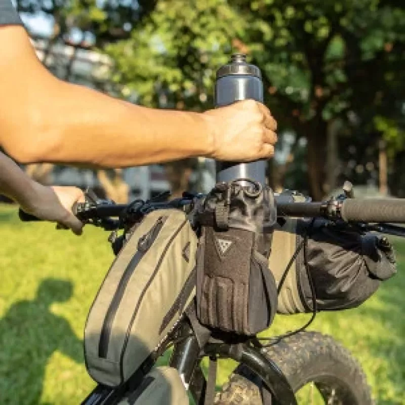Topeak Freeloader stūres soma 3,1L melna ar QuickClick stiprinājumu