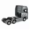 HUINA 32329 Scania 1:18 6 kanālu RC traktora kravas automašīna pelēka sudraba