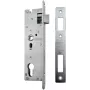 PSG 63.211 L/P iebūvējamā slēdzene ar fiksatoru un aizbīdni, reversīva, 220 x 22 mm priekšplāksne, 72 mm PZ, 50 mm atkāpe, cinkota tērauda