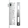 PSG 63.211 L/P iebūvējamā slēdzene ar fiksatoru un aizbīdni, reversīva, 220 x 22 mm priekšplāksne, 72 mm PZ, 50 mm atkāpe, cinkota tērauda