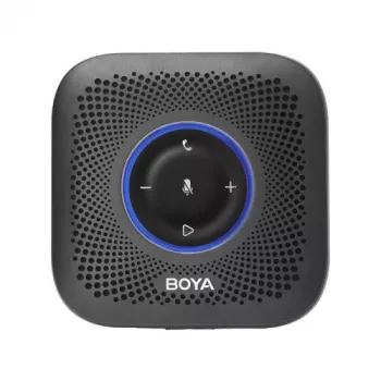 BOYA Blobby-Pro bezvadu Bluetooth konferences mikrofons, omnidirekcionāls, melns