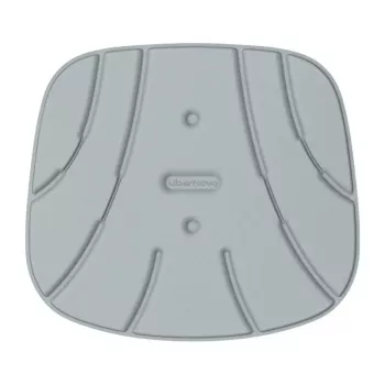 LiberNovo Dzesējošais sēdekļa spilvens ar 5 ventilatoru ventilāciju, 3 ātrumiem, 12V līdzstrāva, ogles melns
