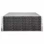 Supermicro SuperChassis 4U CSE-846BE1C-R609JBOD 24-Bay Hot-Swap SAS3/SATA3 JBOD Storage Enclosure with Redundant 600W Platinum Power Supplies