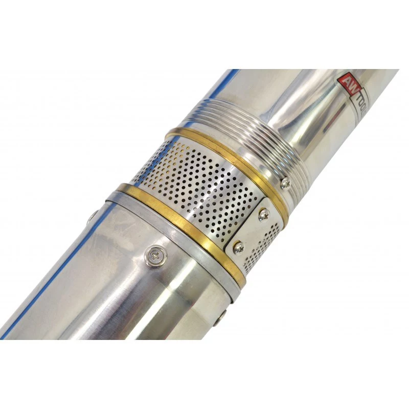 AWTOOLS AW85101 Iegremdējamais sūknis 750W, 12500 L/h, 8m spiediens, netīrs ūdens, pludiņslēdzis, 10m kabelis