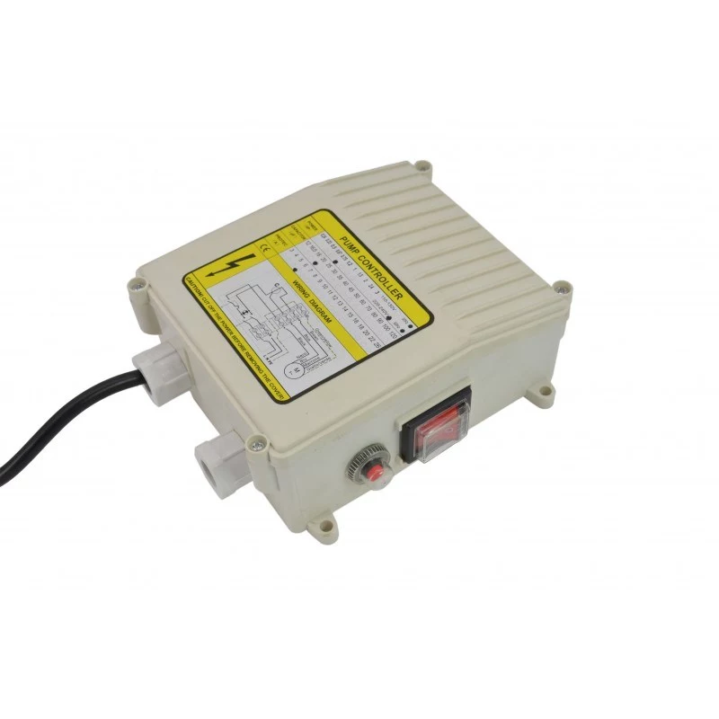 AWTOOLS AW85101 Iegremdējamais sūknis 750W, 12500 L/h, 8m spiediens, netīrs ūdens, pludiņslēdzis, 10m kabelis