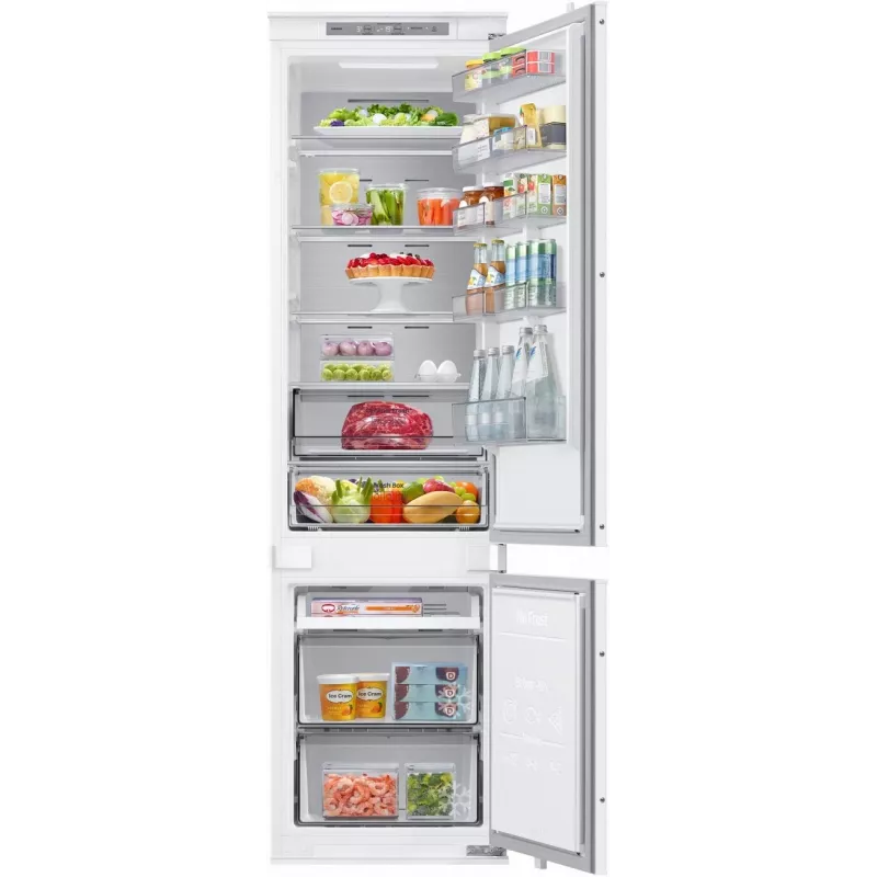 Samsung BRB80F30BES0EO Iebūvējamais ledusskapis ar saldētavu, 264L, No Frost, Digital Inverter, F energoklase