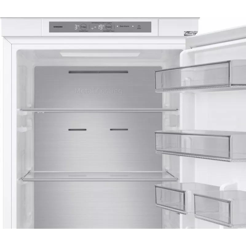 Samsung BRB80F30BES0EO Iebūvējamais ledusskapis ar saldētavu, 264L, No Frost, Digital Inverter, F energoklase
