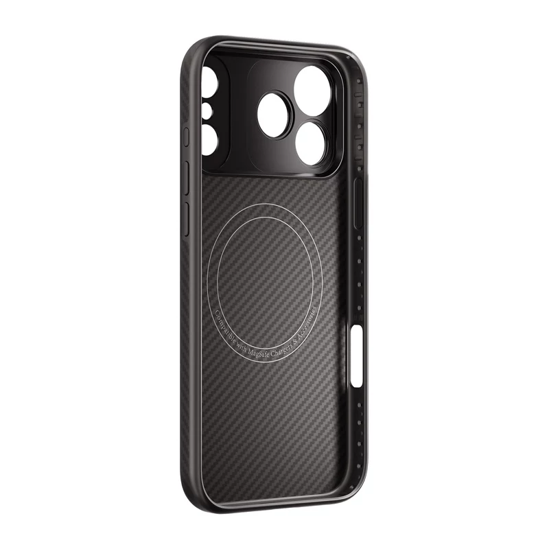 Freewell Sherpa Series maciņš iPhone 17 Pro ar 17 mm vītņotu objektīva stiprinājumu - melns