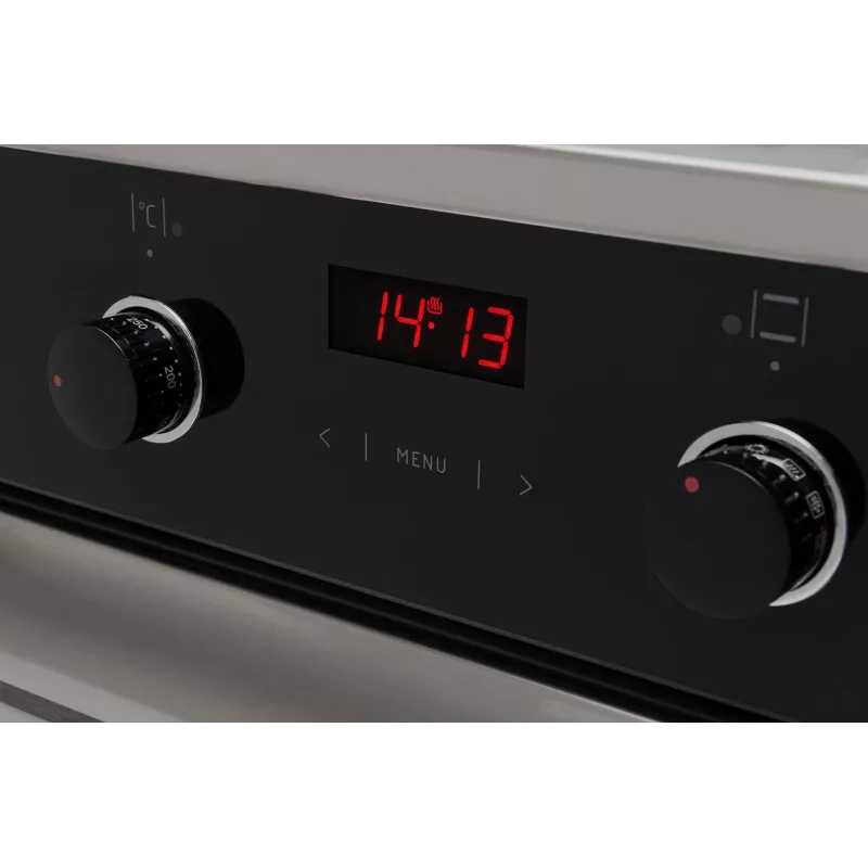 Amica EB6521 FUSION Elektriskā iebūvējamā cepeškrāsns 65L A energoklase Melna/Nerūsējošais tērauds