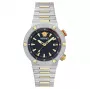 Versace V-Race vīriešu Šveices kvarca pulkstenis VE8G00424 43mm nerūsējošais tērauds, melns ciparnīca