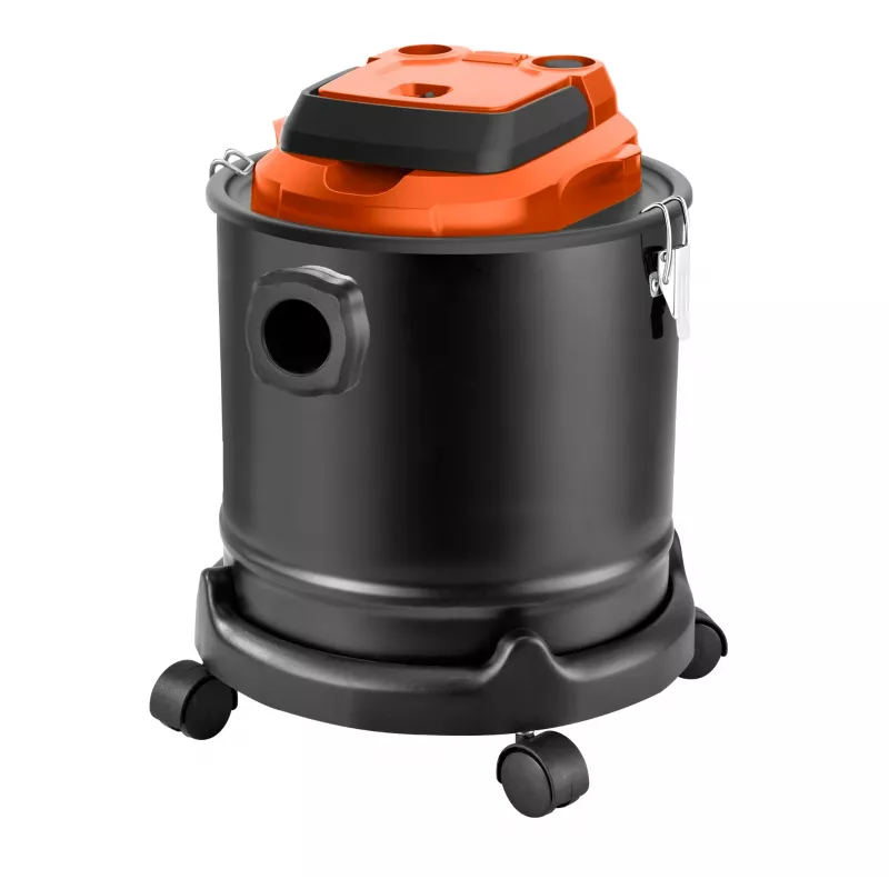 Extralink Powerlink rūpnieciskais putekļsūcējs 1200W 20L slapjai un sausai tīrīšanai, melns-oranžs R-701