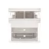 Rio CSSM-EU/1,2 Beauty Box kosmētikas glabāšanas kaste ar izvelkamiem paplātēm un atslēgas slēdzeni
