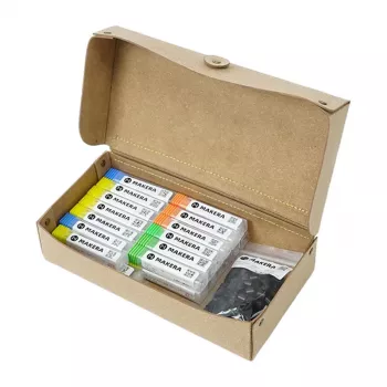 MAKERA Carvera Essential Extended frēžu komplekts (52 gab.) – cieta volframa karbīda CNC frēzes, 1/8 inch un 1/4 inch kāti, dažādi veidi kokam, plastmasai, alumīnijam, PCB