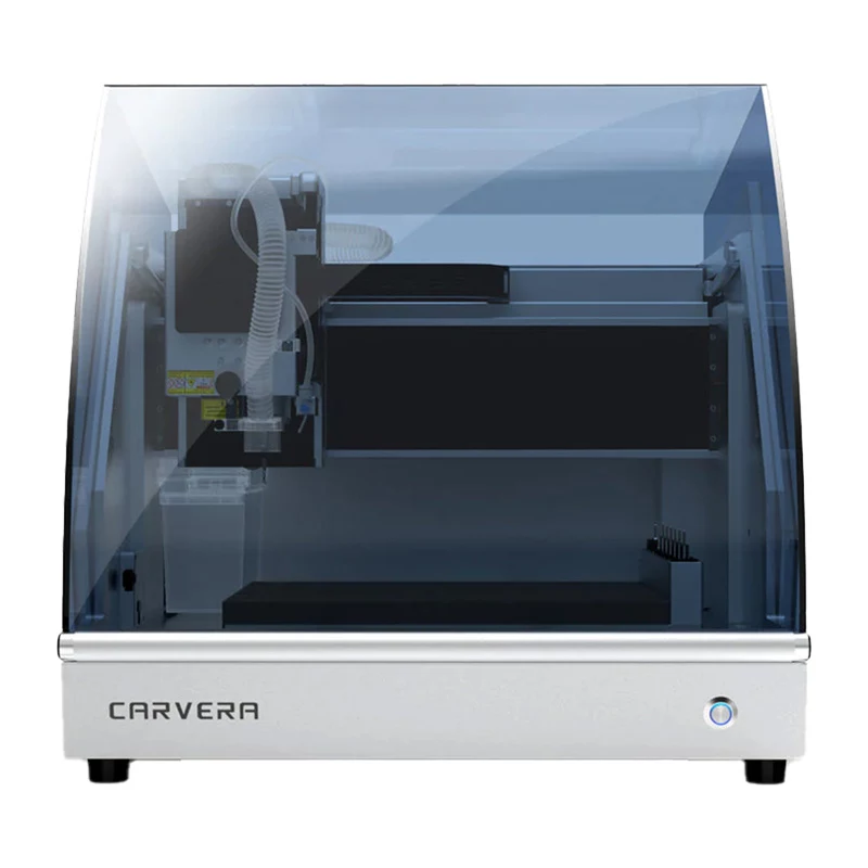 MAKERA Carvera CNC maršrutētājs – 3 asu galda CNC frēzmašīna ar 6 instrumentu ATC, 300W vārpstu, 240x160x100mm darba laukumu