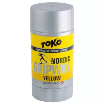 TOKO Carbon GripWax Yellow 25g Distanču slēpju saķeres vasks