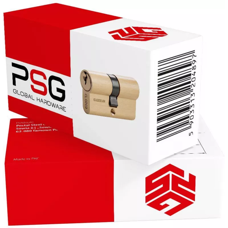PSG 63.63030.MM Misija Euro profila dubultā cilindra slēdzene 30/30 mm