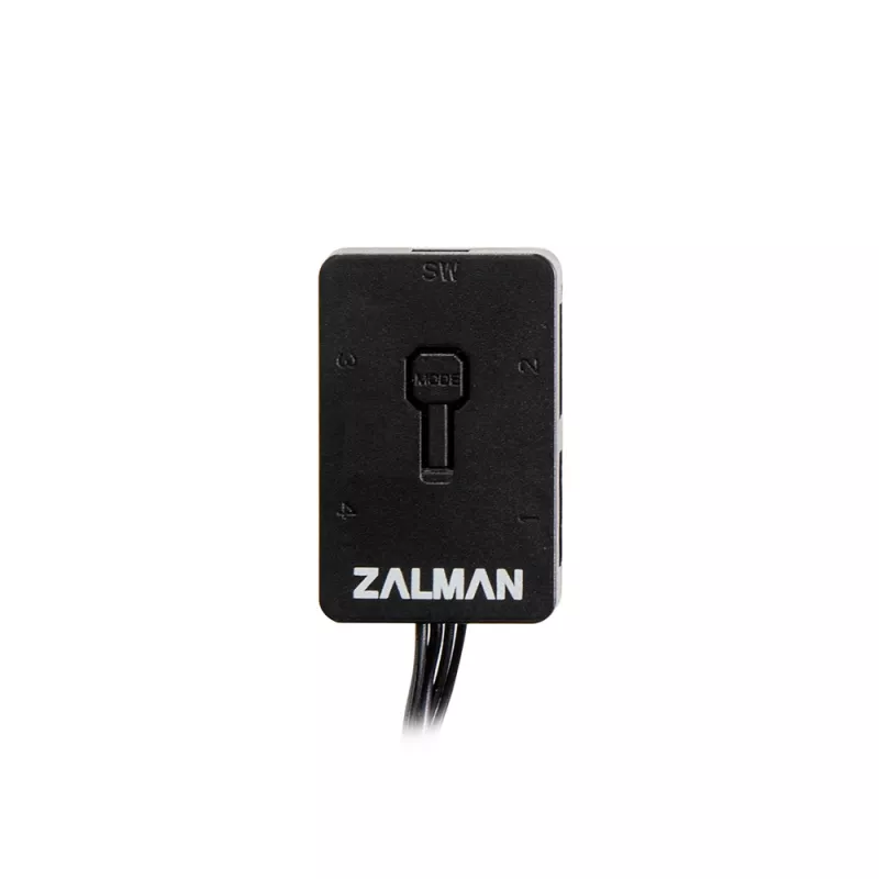 Zalman ZM-4PALC ARGB kontrolieris - 4 portu adresējams RGB centrmezgls ar magnētisko stiprinājumu