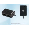 Zalman ZM-4PALC ARGB kontrolieris - 4 portu adresējams RGB centrmezgls ar magnētisko stiprinājumu