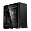 Zalman Z10 ATX Mid Tower korpuss, melns, rūdīts stikls, 4x ARGB ventilatori