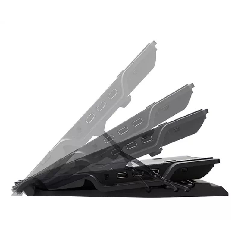 Zalman ZM-NS2000 17 collu 200mm ventilatora klēpjdatora dzesēšanas paliktnis