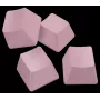 Razer PBT taustiņu komplekts - Quartz Pink (120 taustiņi, Doubleshot, OEM profils)