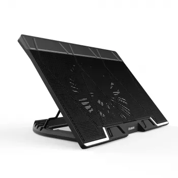Zalman ZM-NS3000 17 collu 200mm ventilators ar baltu LED piezīmjdatora dzesētājs
