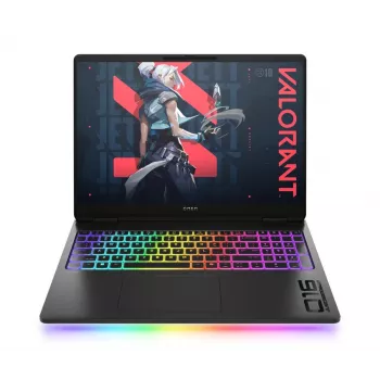 HP OMEN MAX Gaming 16-ah0013ns 16 inch WQHD 165Hz spēļu klēpjdators - Intel Core Ultra 9 275HX, 32GB DDR5, 1TB SSD, NVIDIA GeForce RTX 5070 Ti 12GB, Windows 11 Home, Shadow Black (atjaunota prece)