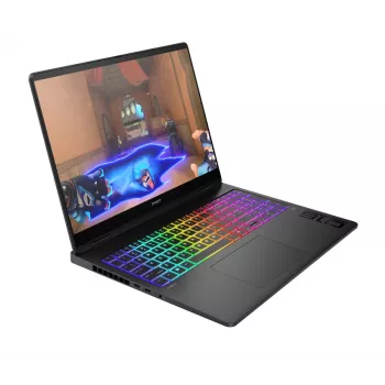 HP OMEN MAX Gaming 16-ah0013ns 16 inch WQHD 165Hz spēļu klēpjdators - Intel Core Ultra 9 275HX, 32GB DDR5, 1TB SSD, NVIDIA GeForce RTX 5070 Ti 12GB, Windows 11 Home, Shadow Black (atjaunota prece)