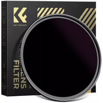 KF Concept ND100000 Saules filtrs 62mm, 16.6 Stop, OD 5.0, AGC optiskais stikls, Nano pārklājums, Alumīnija rāmis