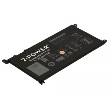 2-Power galvenais akumulatora bloks Dell Inspiron 13 5378 2-in-1 - akumulators - 3400 mAh (2P-0WDX0R)